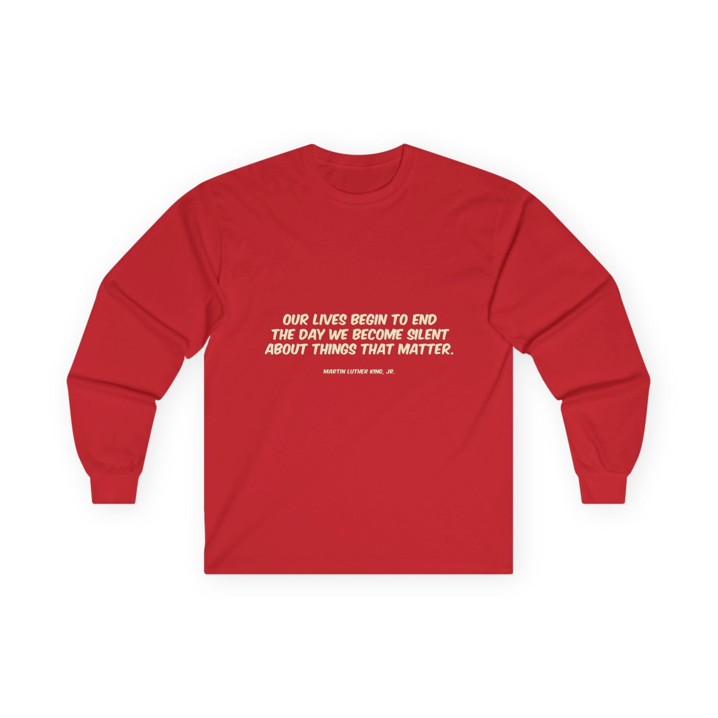 Anti-Sexual Assault Unisex Long Sleeve Tee