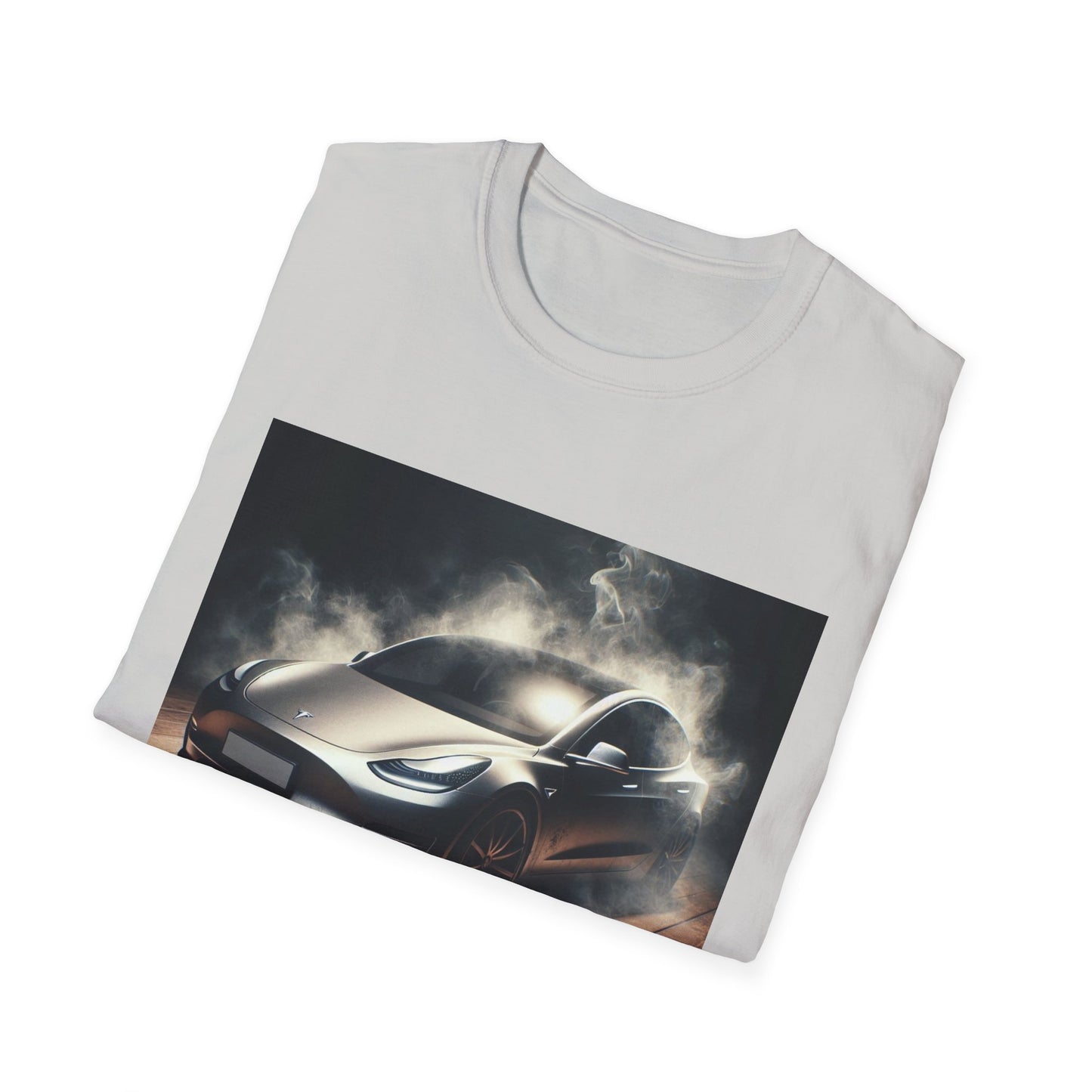 Smoked Out Tesla Model Unisex T-Shirt
