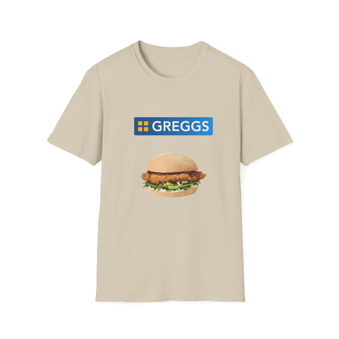 GREGGS Chicken Burger T-Shirt - Unisex Softstyle