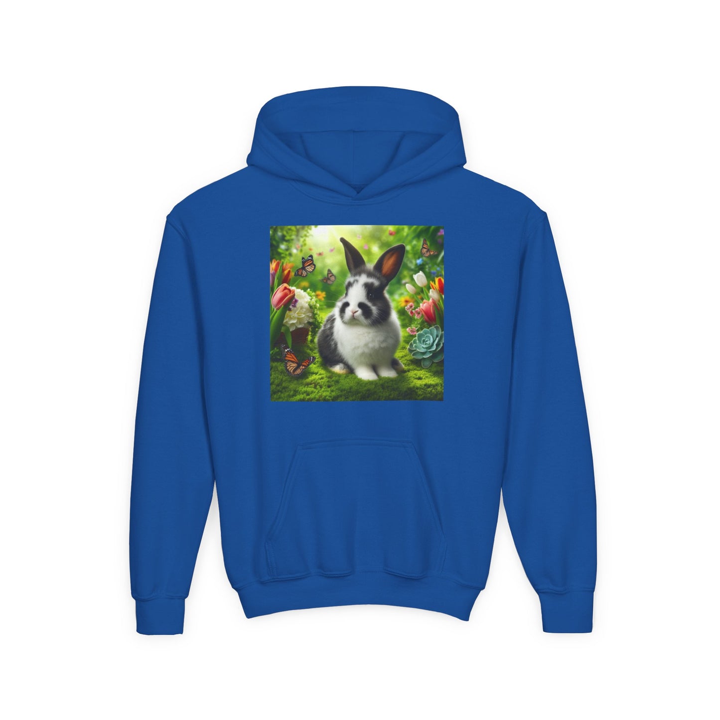 Dutch Rabbit Youth Heavy Blend Hooded Sweatshirt
