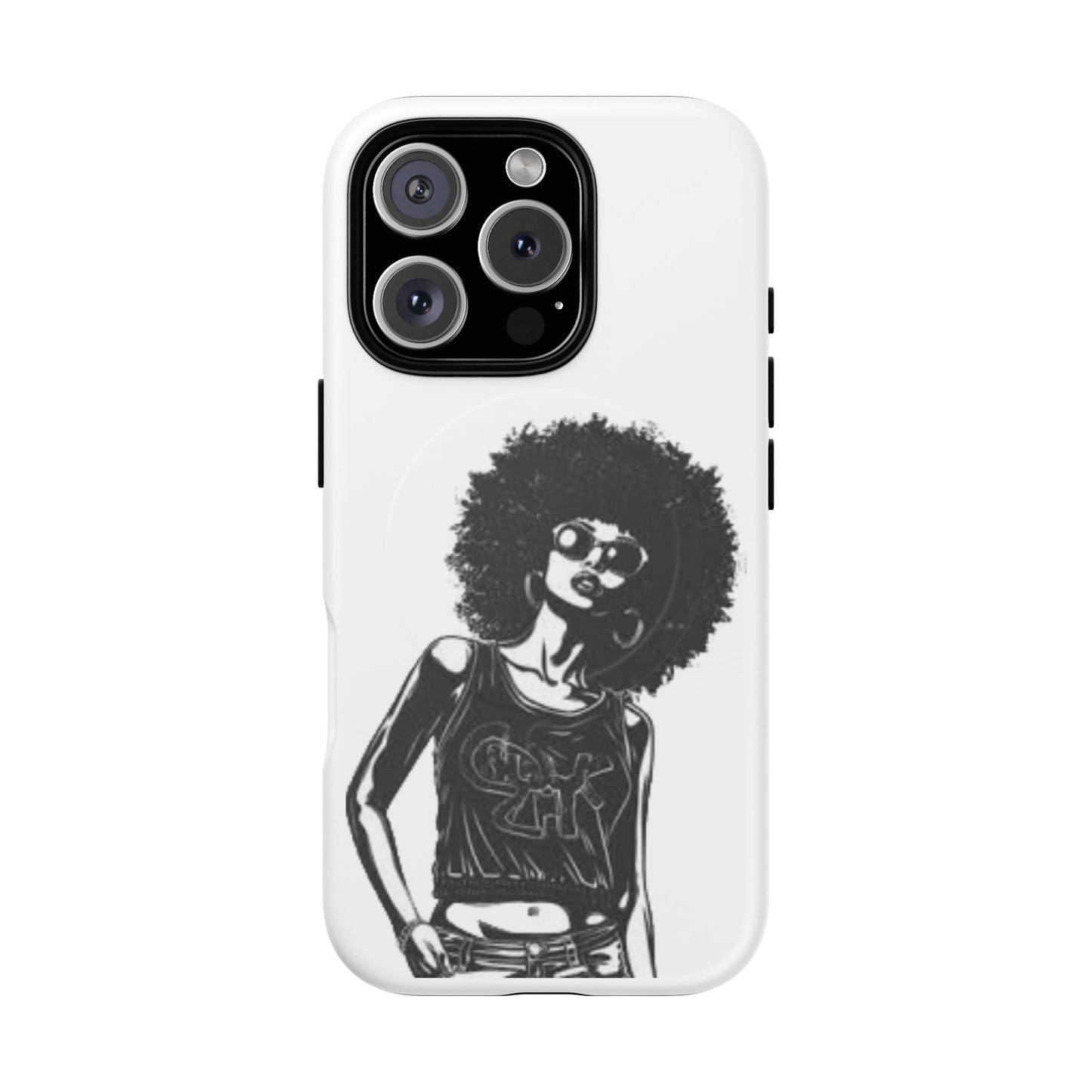 Afro Hip Hop Chic Tough Magnetic Cases