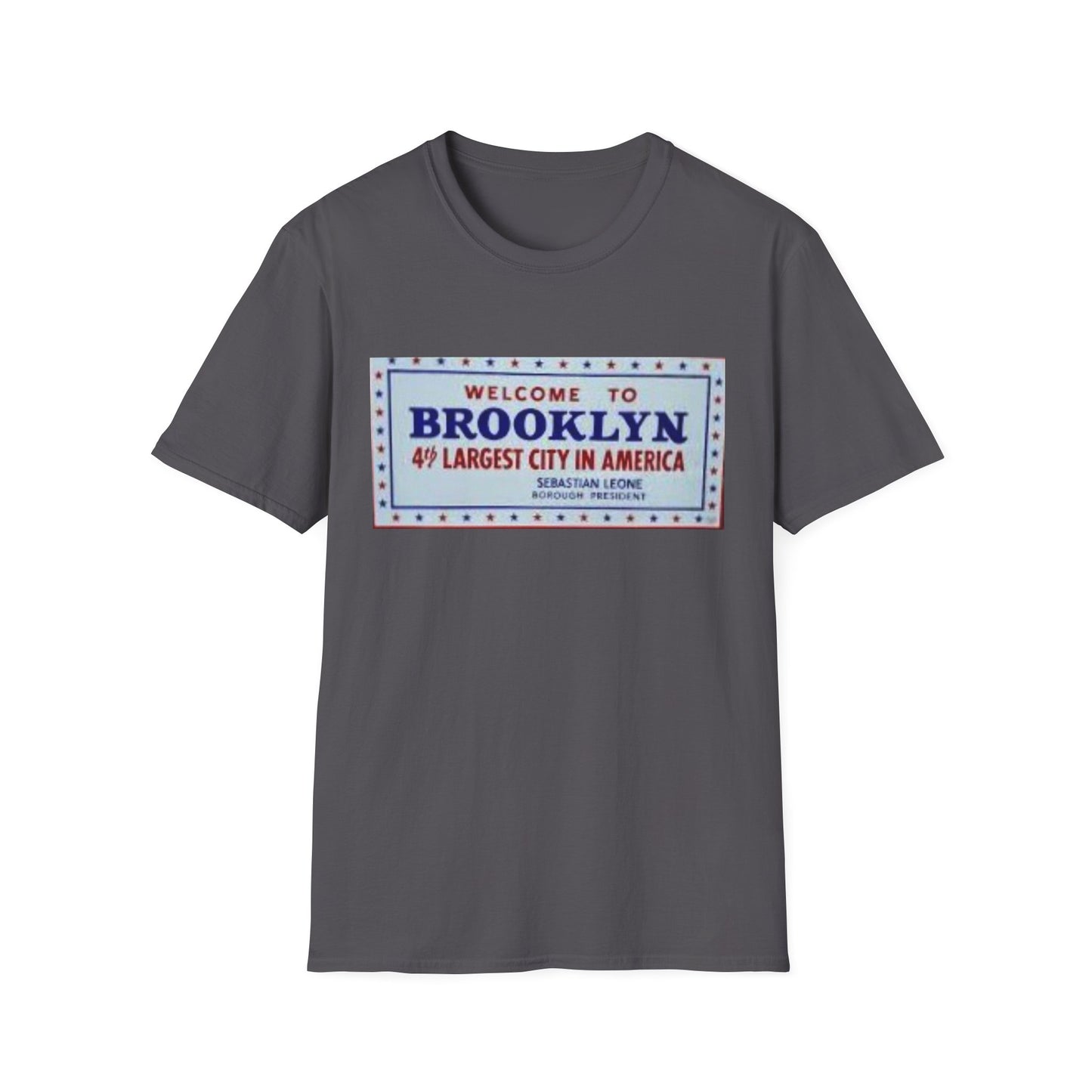 RETRO VINTAGE WELCOME TO BROOKLYNN NY Unisex Softstyle T-Shirt