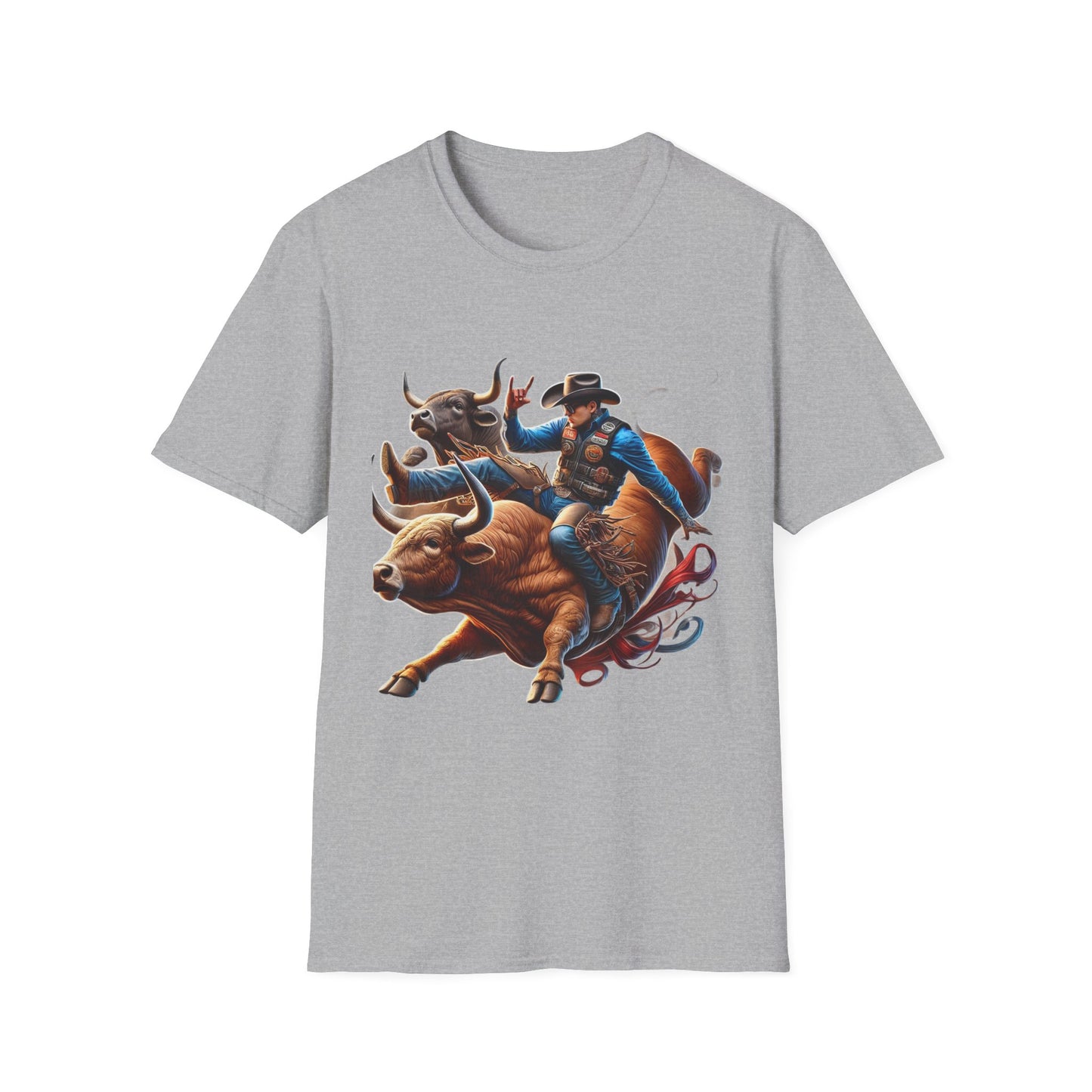 PBR Bull Riding Professional Bull Riders Unisex Softstyle T-Shirt