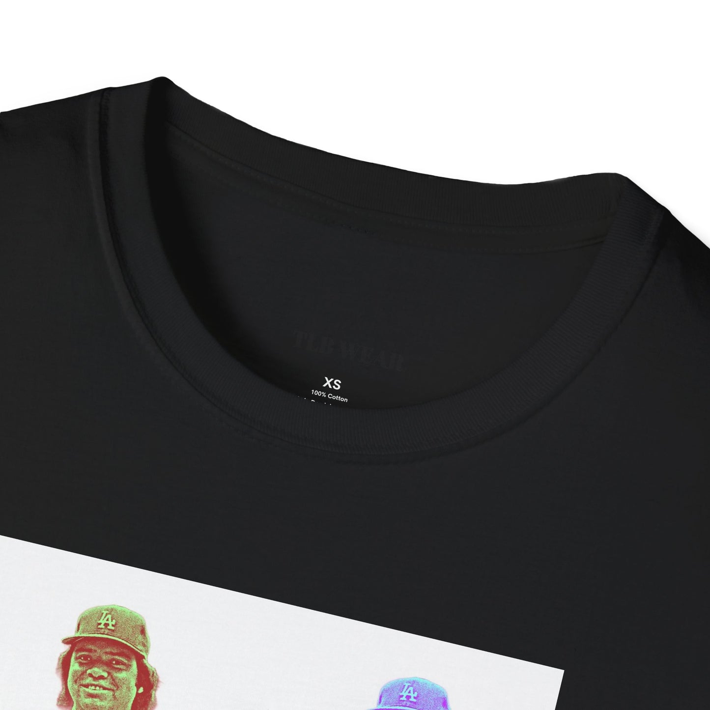 Fernando Valenzuela Dodgers Andy Warhol Style Pop Art Unisex Softstyle T-Shirt