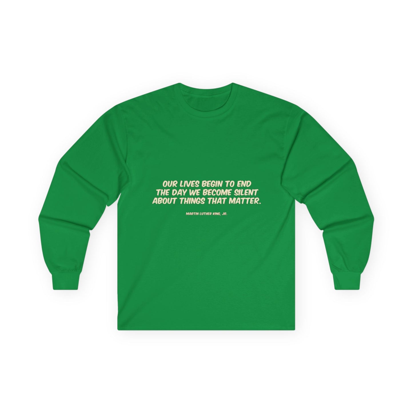 Anti-Sexual Assault Unisex Long Sleeve Tee