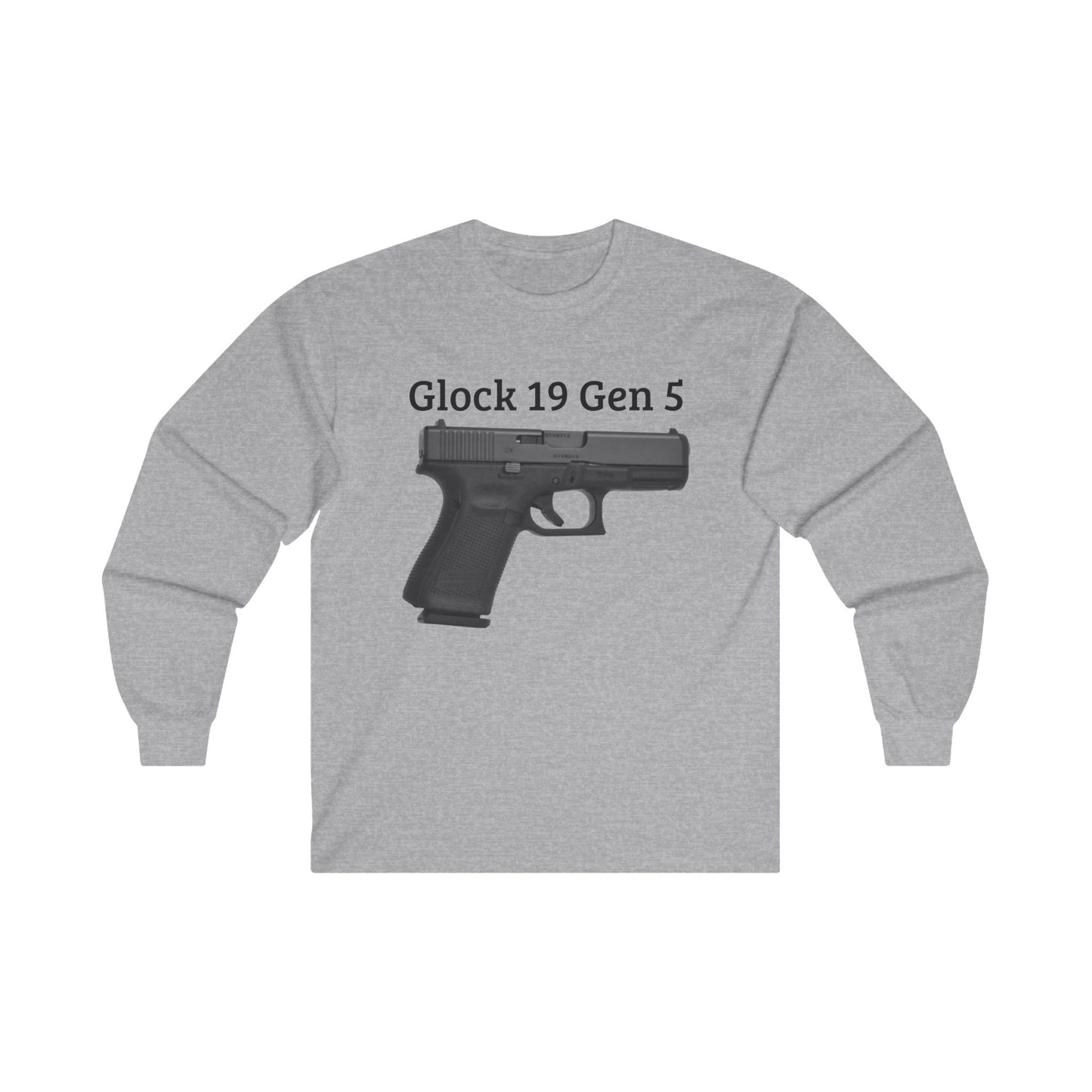 Glock 19 Gen 5 Unisex Ultra Cotton Long Sleeve Tee