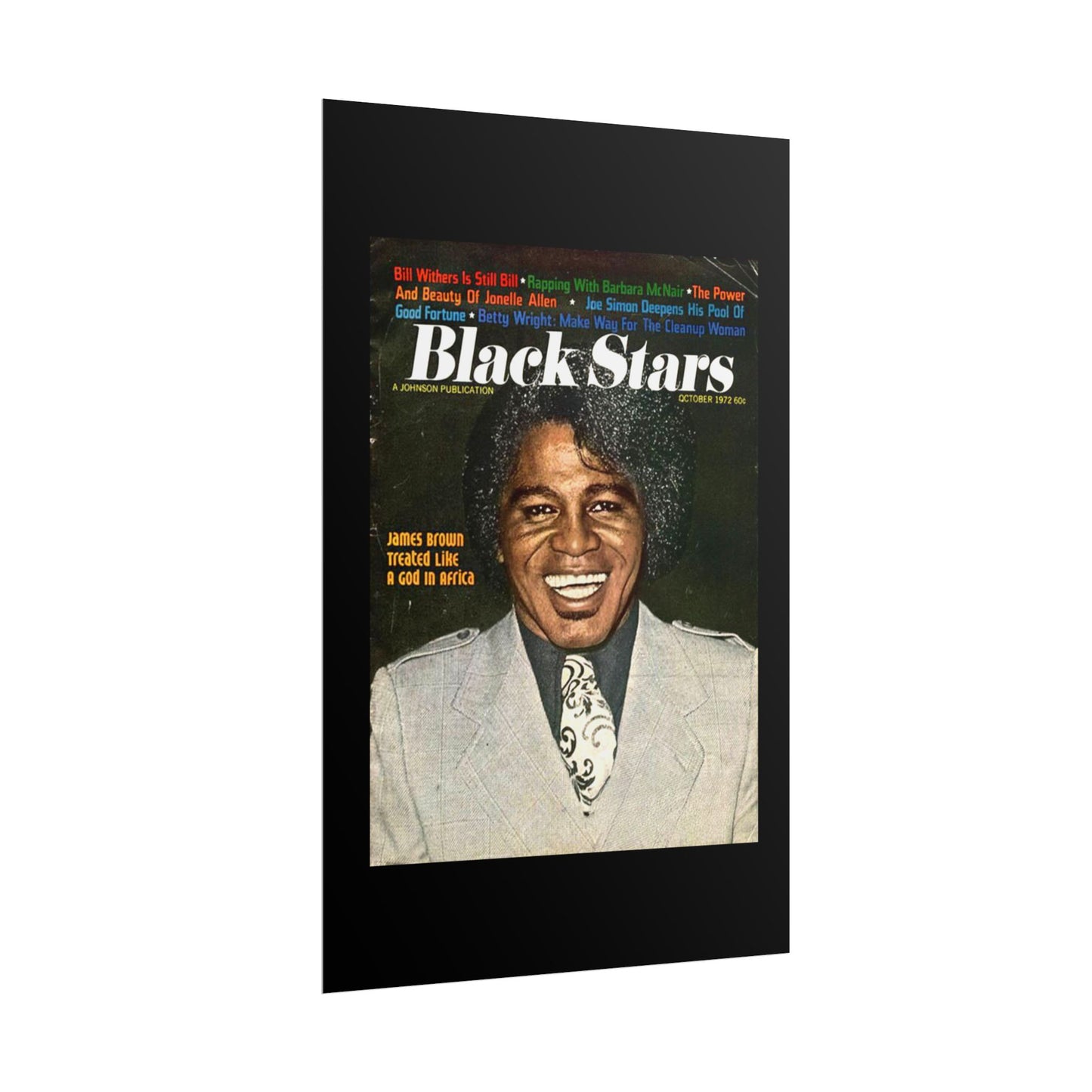 Rolled Posters - JAMES BROWN