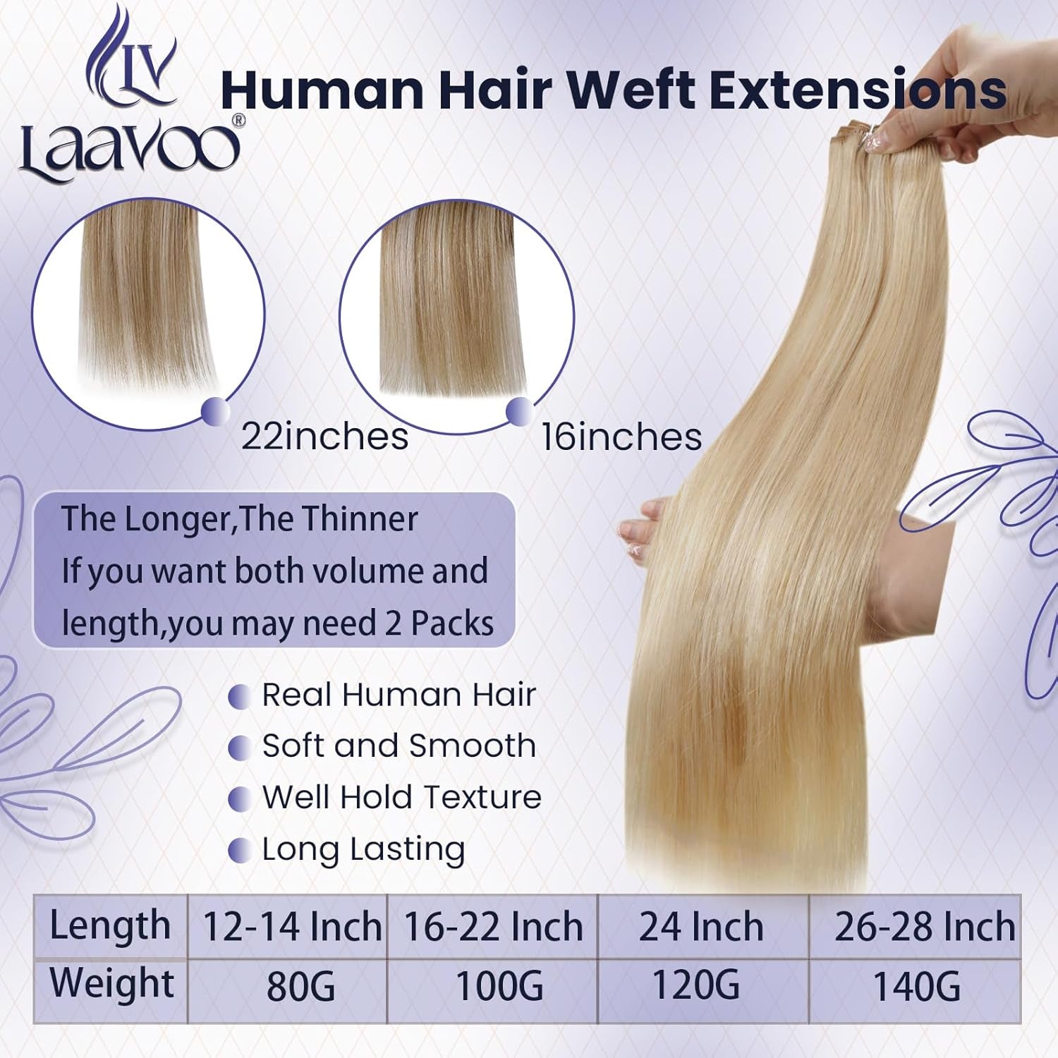 Human Hair Extensions Sew in Blonde Hand Tied Weft Hair Extensions Human Hair Blonde Highlights Sew in Hair Extensions Real Human Hair Short Hair Weft Bundles Straight 12 Inch 80G