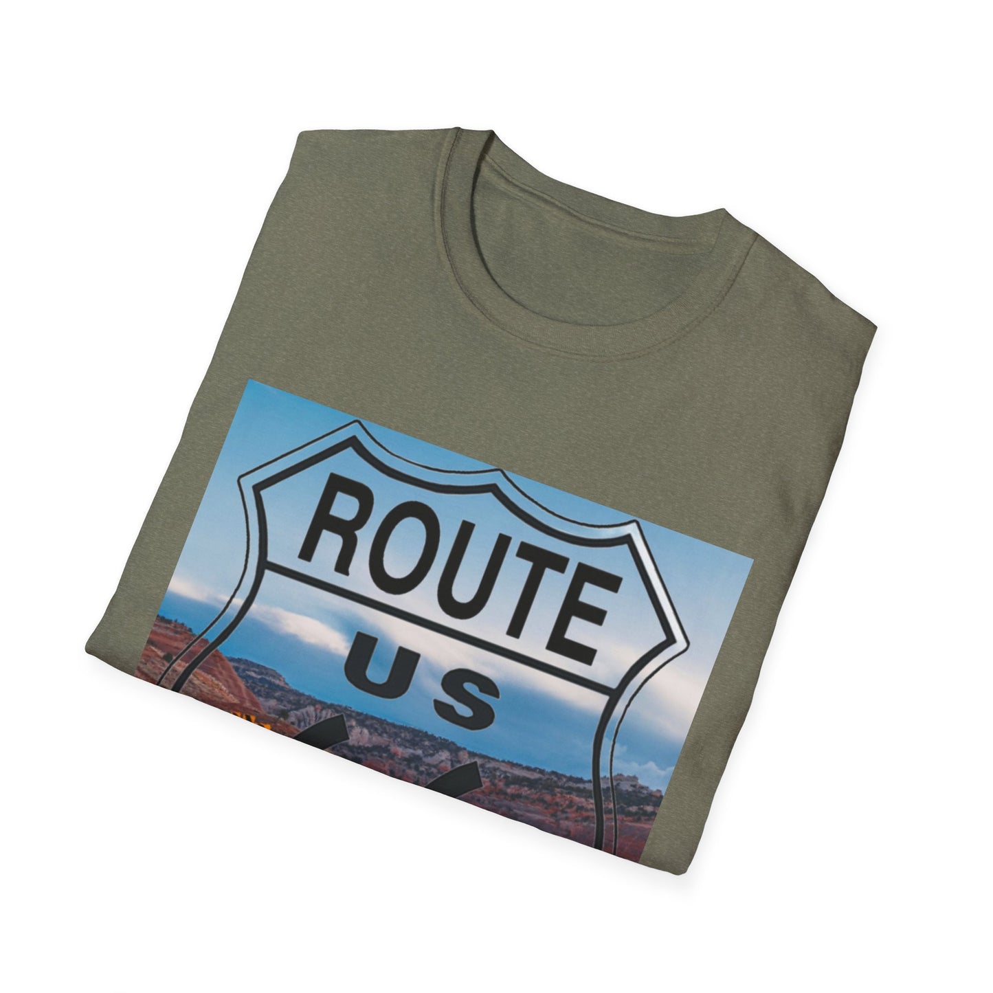 ROUTE 66 HIGHWAY T-Shirt - Retro Travel Tee