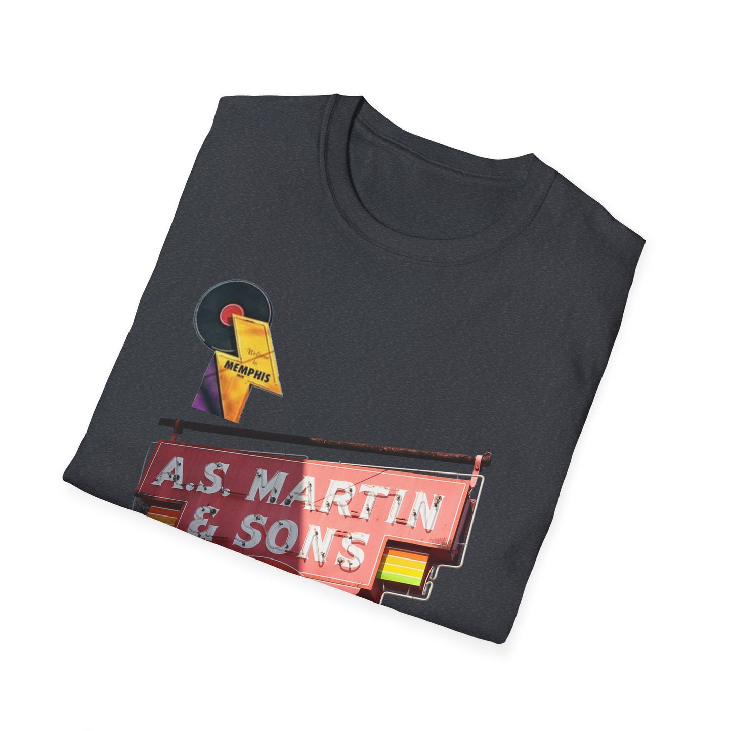 Retro Vintage A.S. Martin & Sons Memphis, TN Unisex Softstyle T-Shirt