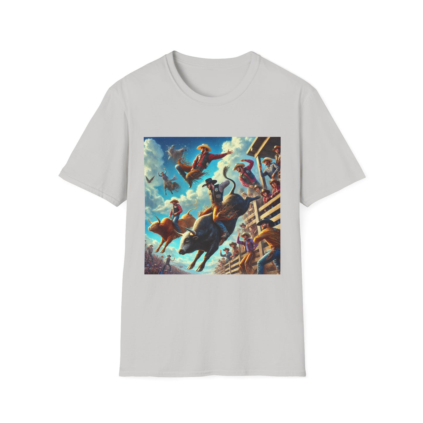 Bull Riders 2 Unisex Softstyle T-Shirt