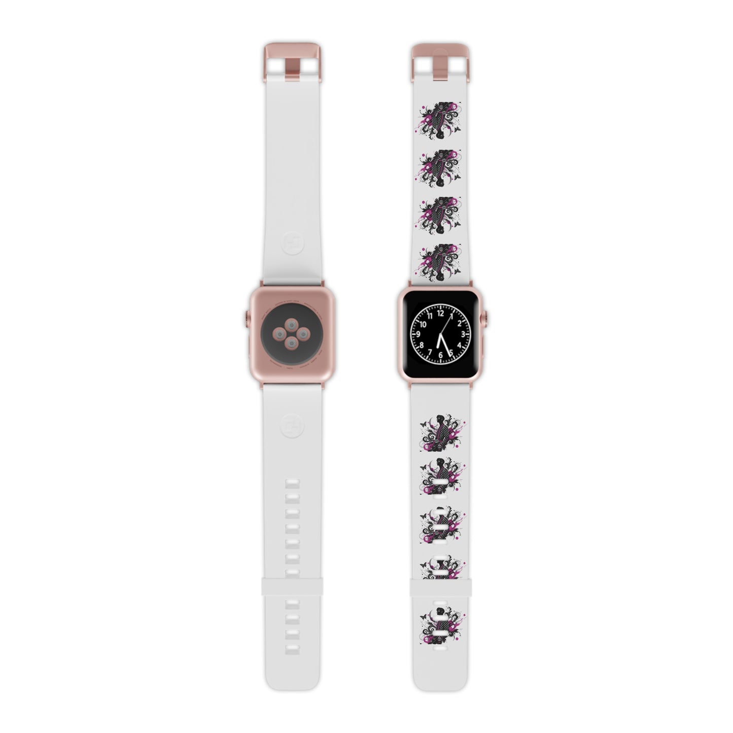 Stylish Floral Apple Watch Band - Colorful Design for Trendy Users
