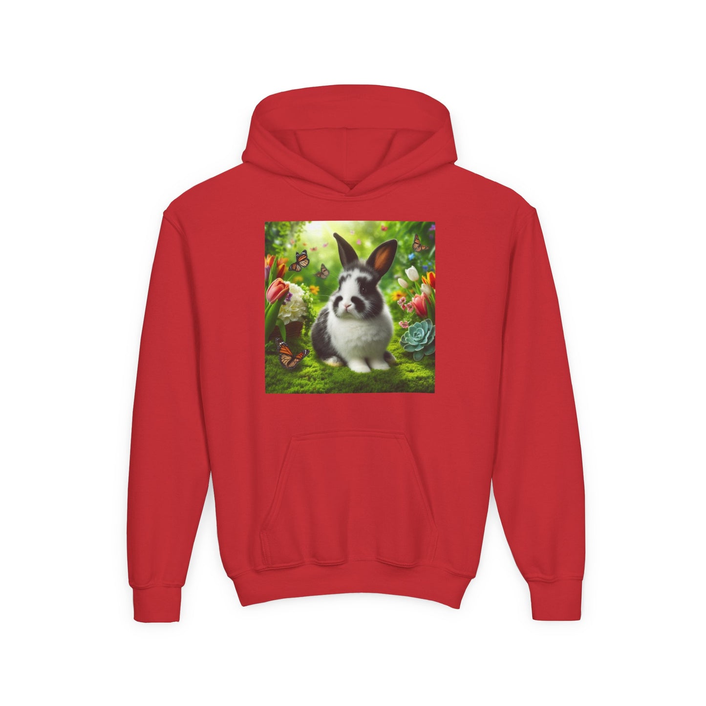Dutch Rabbit Youth Heavy Blend Hooded Sweatshirt