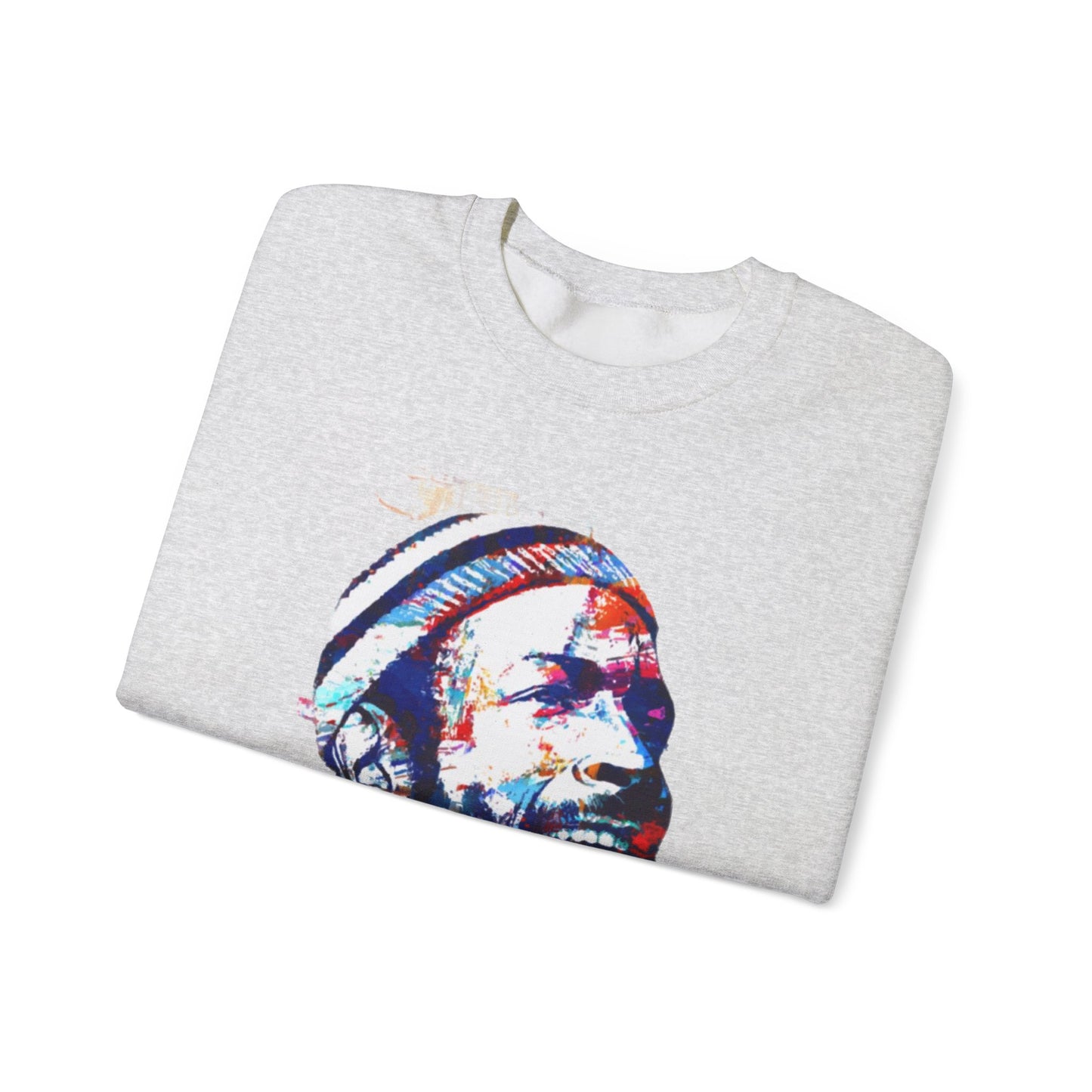 Marvin Gaye Abstract Paintings Unisex Heavy Blend™ Crewneck Sweatshirt