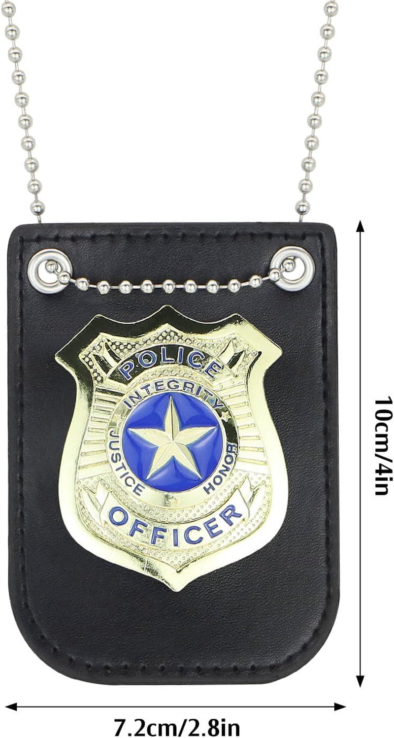 Police Badges for Kids Pretend Play Officer Badge Detective Badge Cop Badge Costume Gear Detective Sheriff ST1-JHPGXL