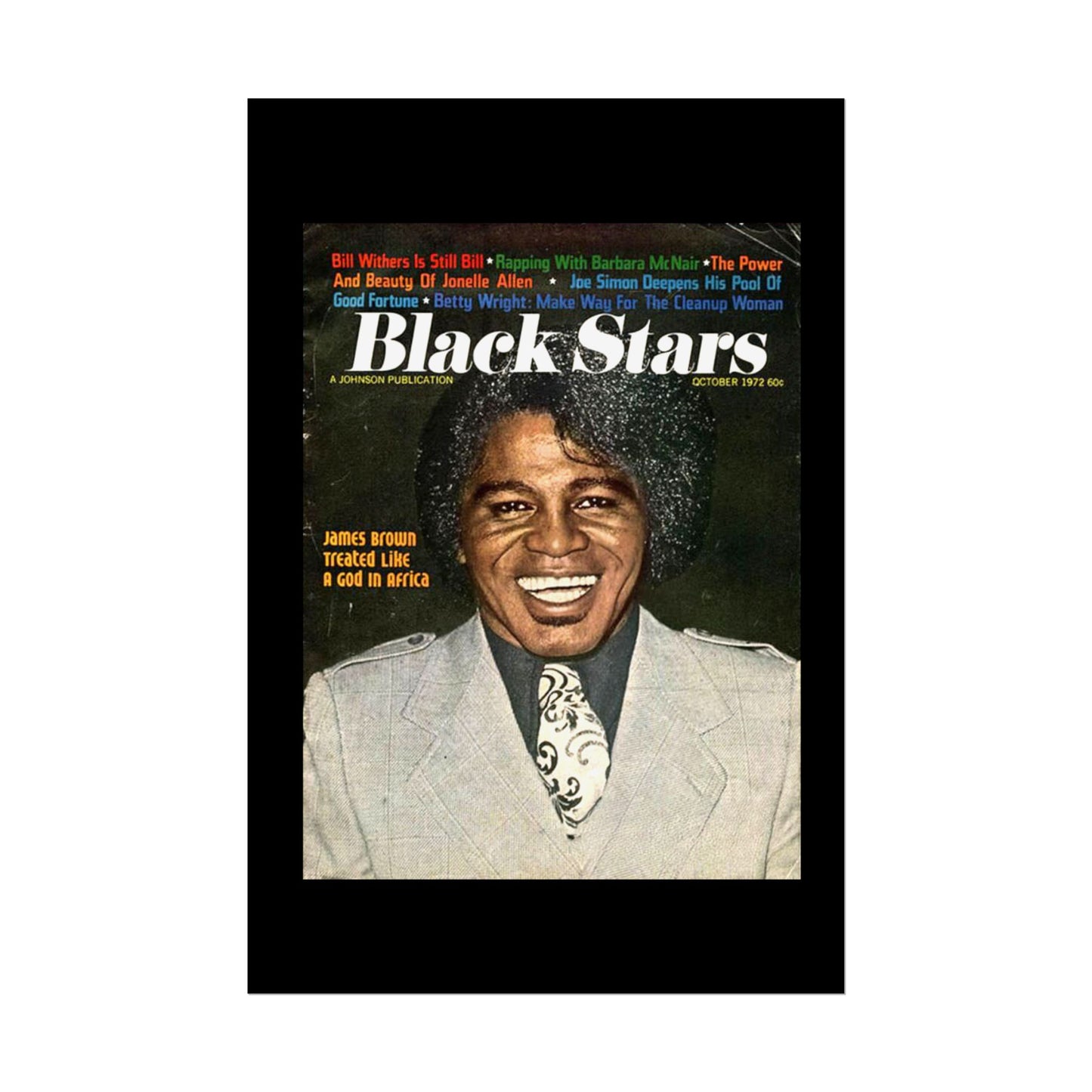 Rolled Posters - JAMES BROWN