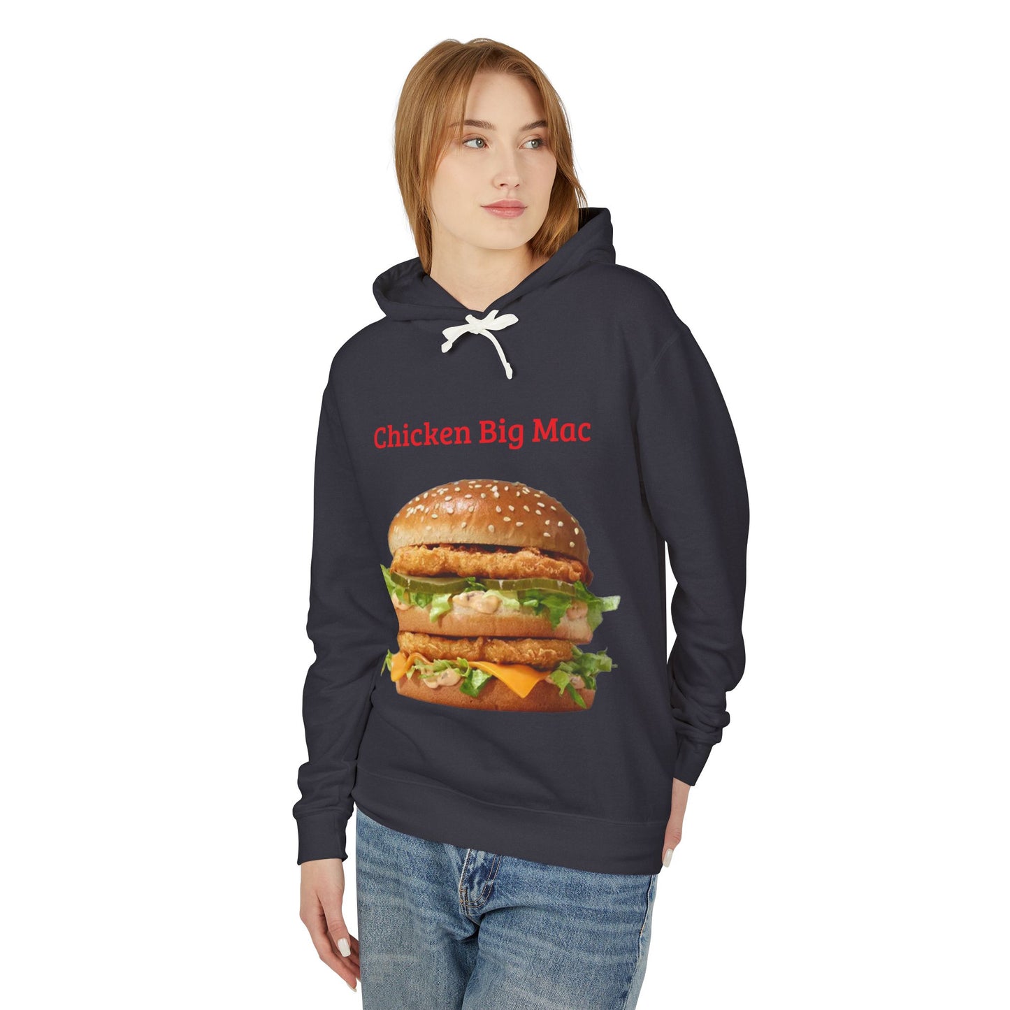 Chicken Big Mac Unisex Hooded Hoodie Sweatshirt