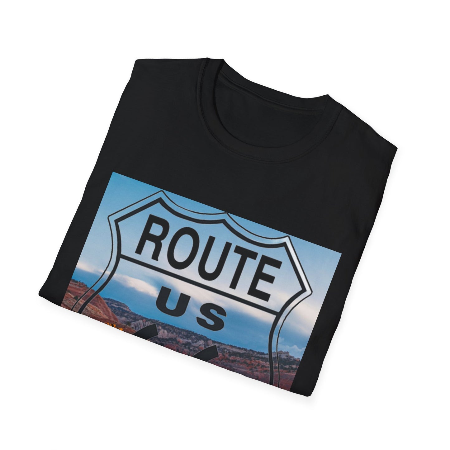 ROUTE 66 HIGHWAY T-Shirt - Retro Travel Tee