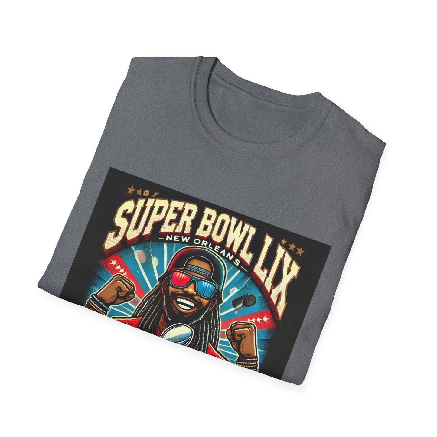 T-Shirt,Hoodie, !!! Super Bowl LIX New Orleans 2025 Unisex Softstyle T-Shirt