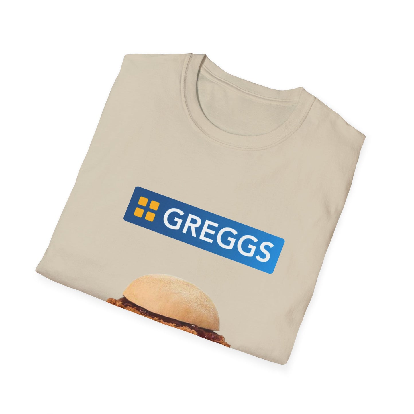 GREGGS Chicken Burger T-Shirt - Unisex Softstyle