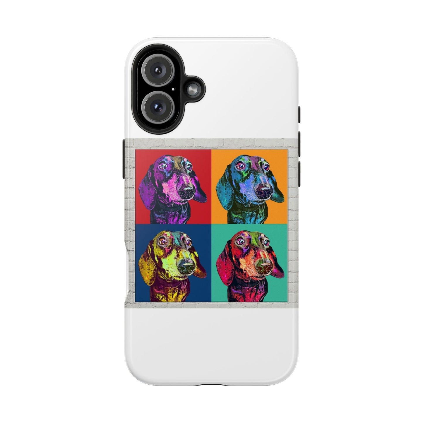 Andy Warhol Custom POP ART Pet Dog Tough Phone Cases