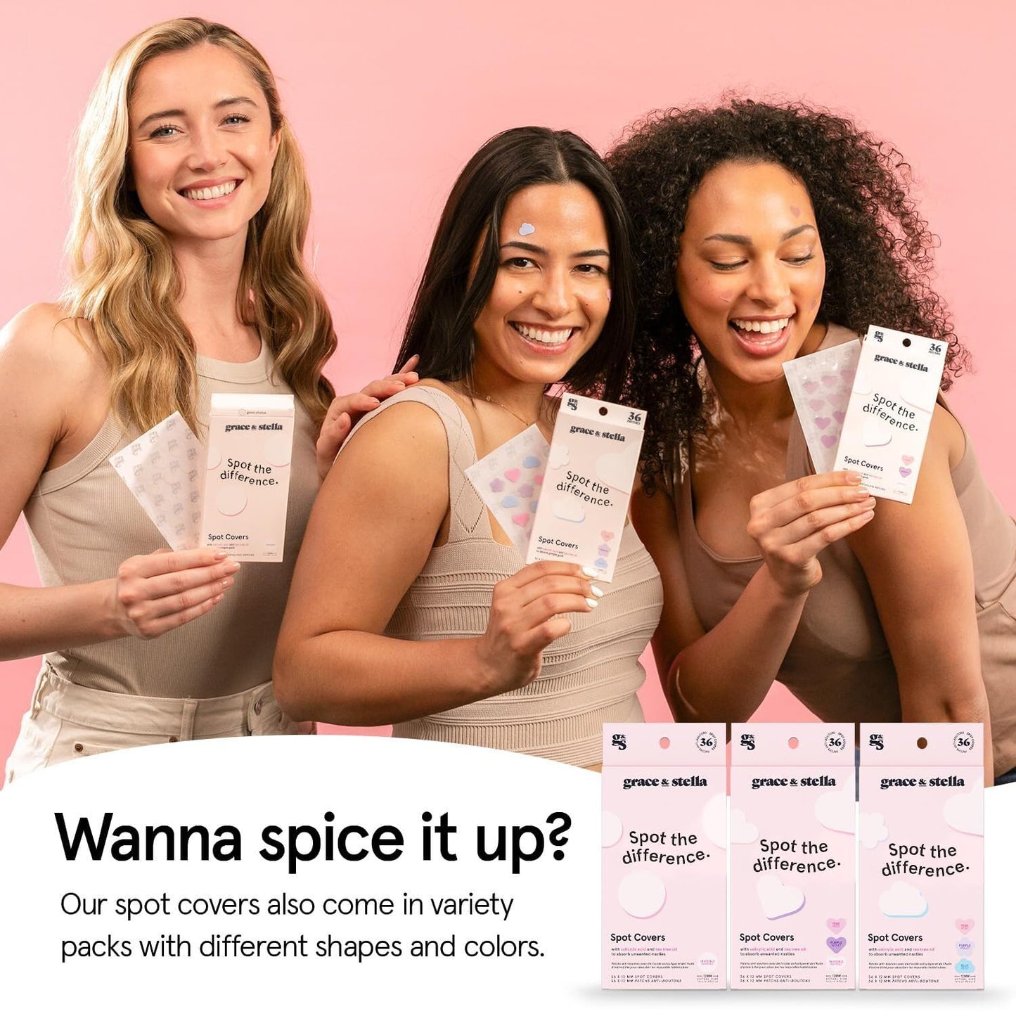 Pimple Patches for Face - Fast Acting Hydrocolloid Acne Patch That Absorb Gunk, Flatten Breakouts - Zit Stickers for Clear Skin - Dermatologist-Tested, Vegan (Invisible, 36 Count)