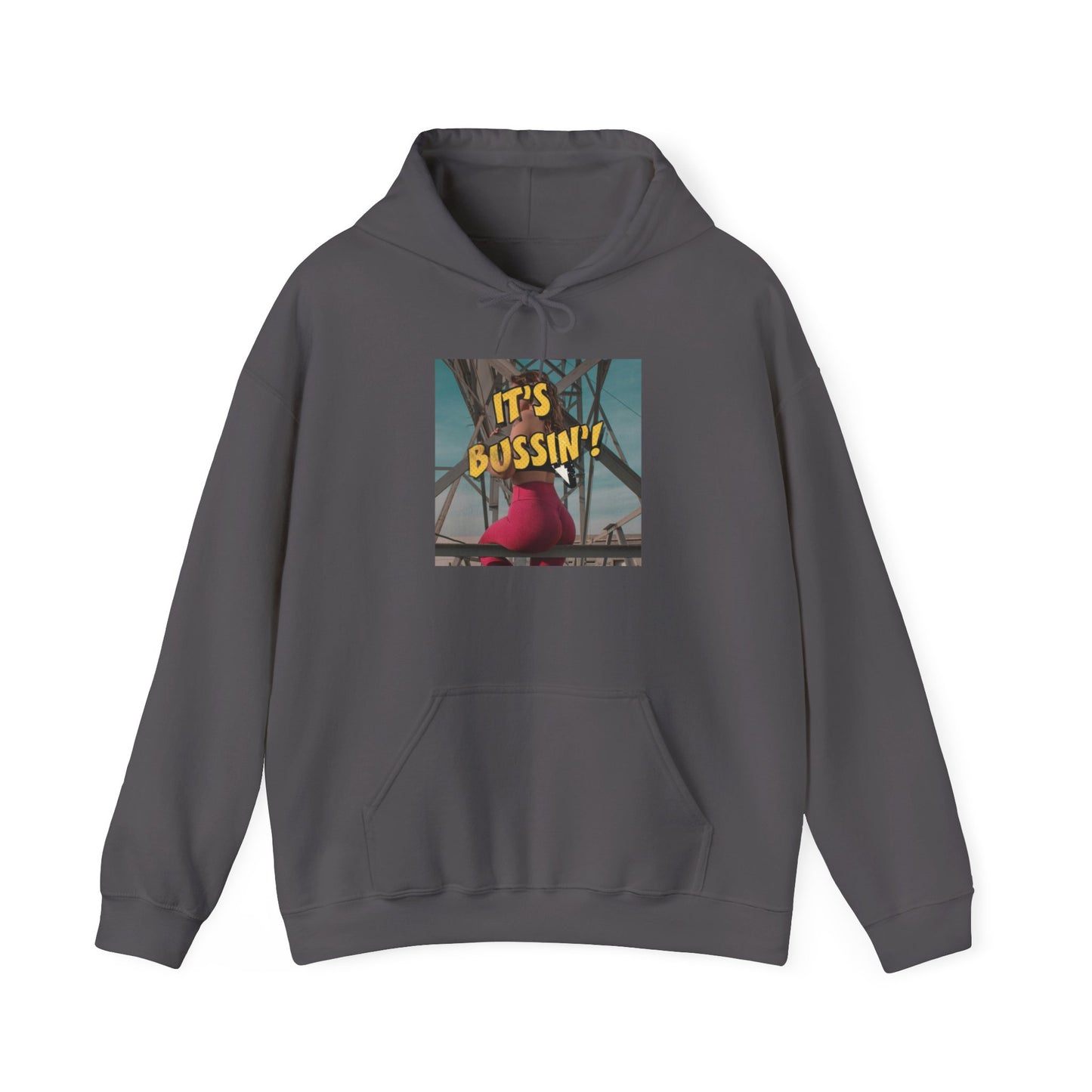 IT'S BUSSIN BOOTY Unisex Heavy Blend™ Hooded Sweatshirt