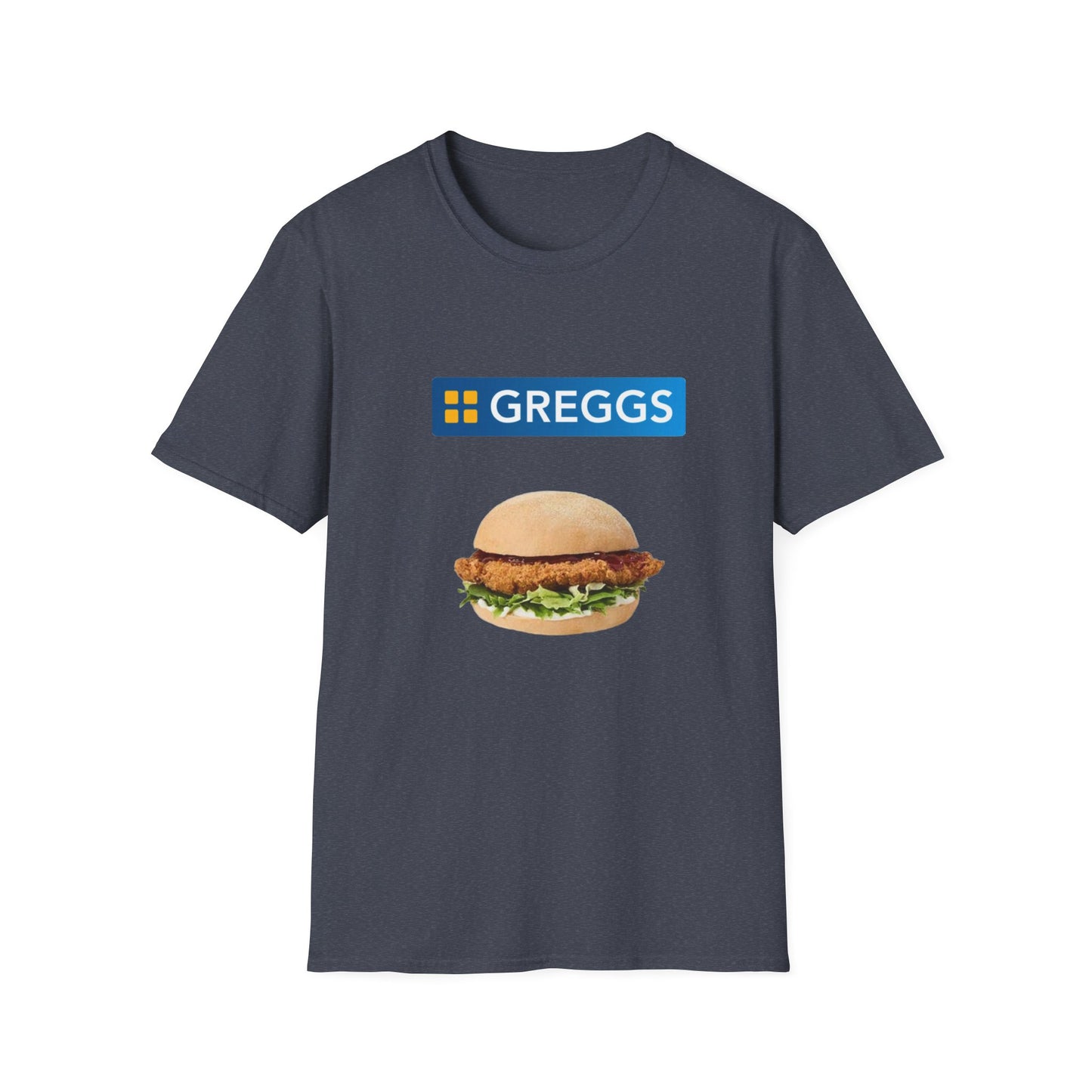 GREGGS Chicken Burger T-Shirt - Unisex Softstyle