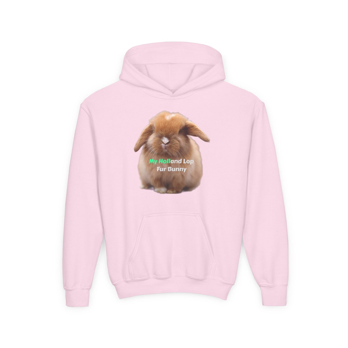 Holland Lop Youth Heavy Blend Hooded Sweatshirt