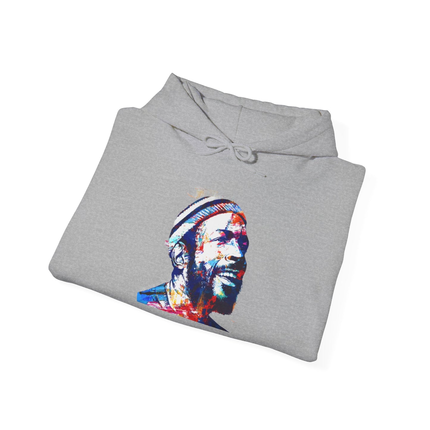 Marvin Gaye Abstract Paintings Unisex Heavy Blend™ Crewneck Sweatshirt Unisex Heavy Blend™ Hooded Sweatshirt