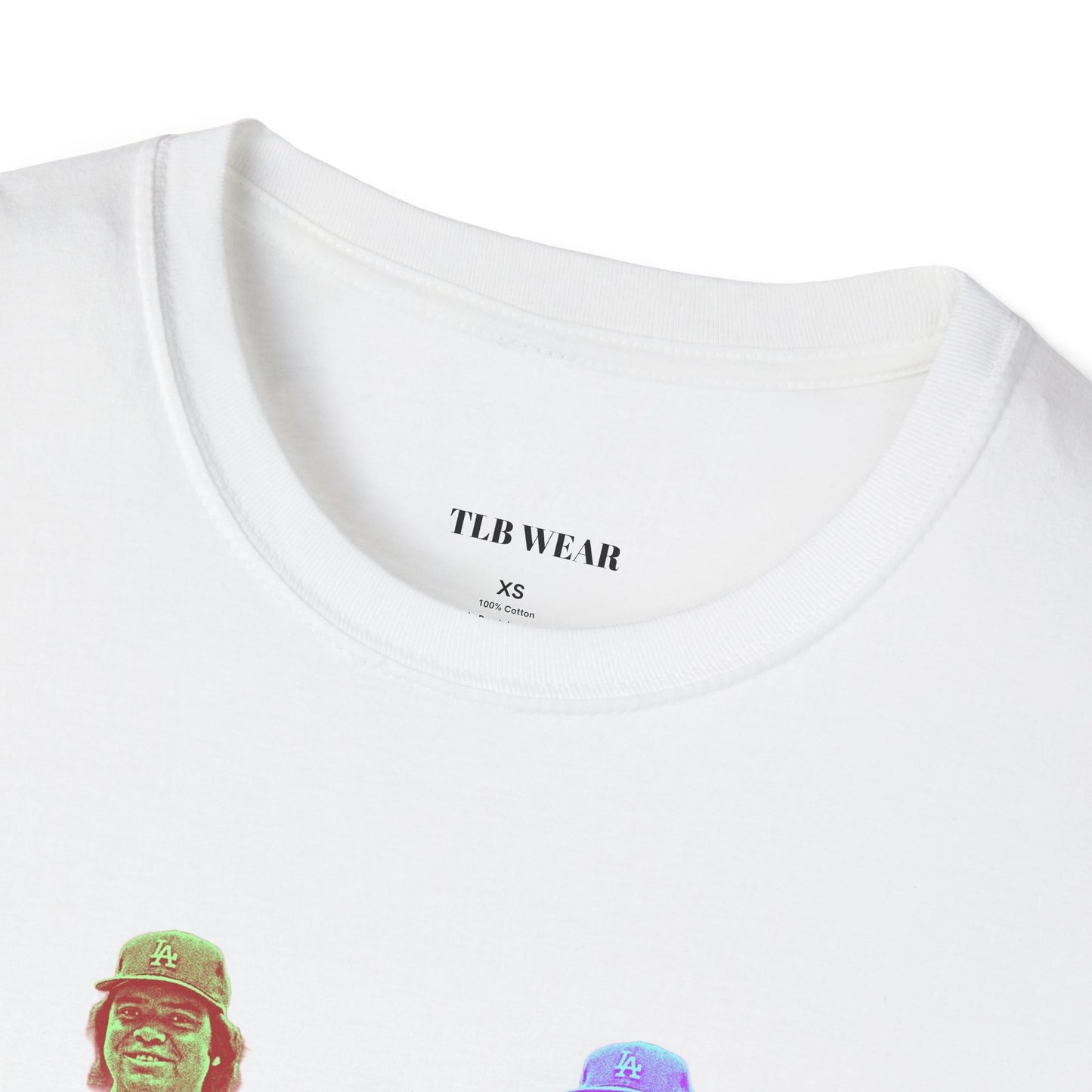 Fernando Valenzuela Dodgers Andy Warhol Style Pop Art Unisex Softstyle T-Shirt