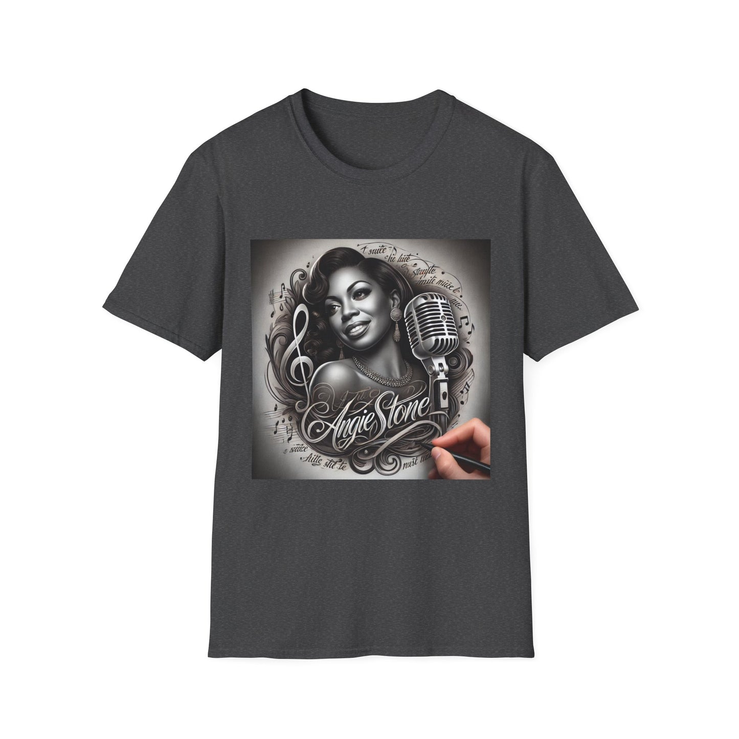Angie Stone Music Tribute Unisex Softstyle T-Shirt