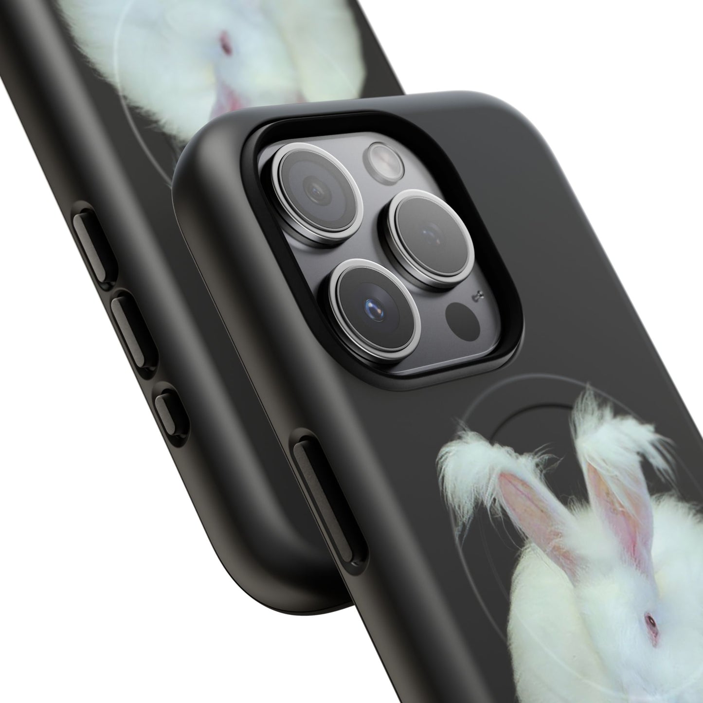 Angora Rabbit Tough Magnetic iPhone Cases