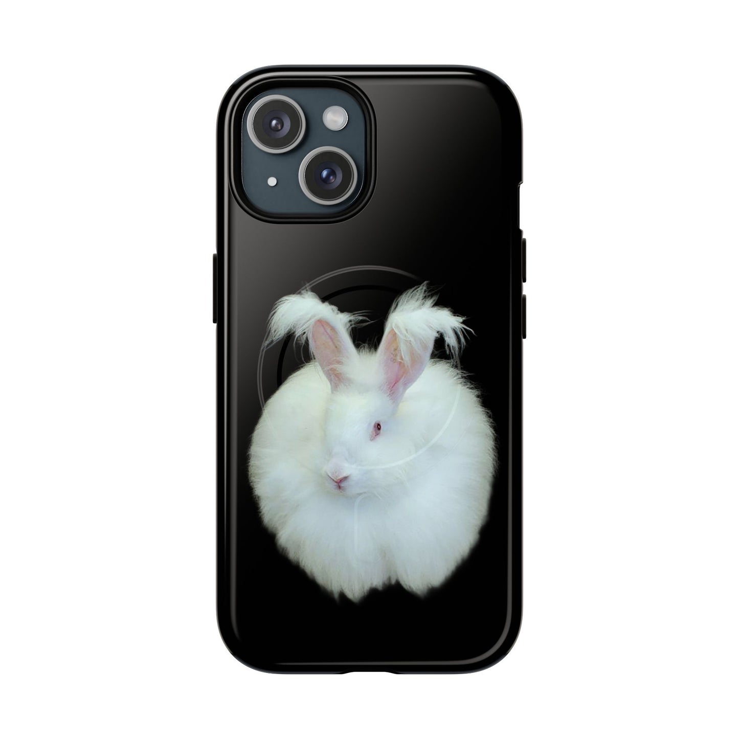 Angora Rabbit Tough Magnetic iPhone Cases