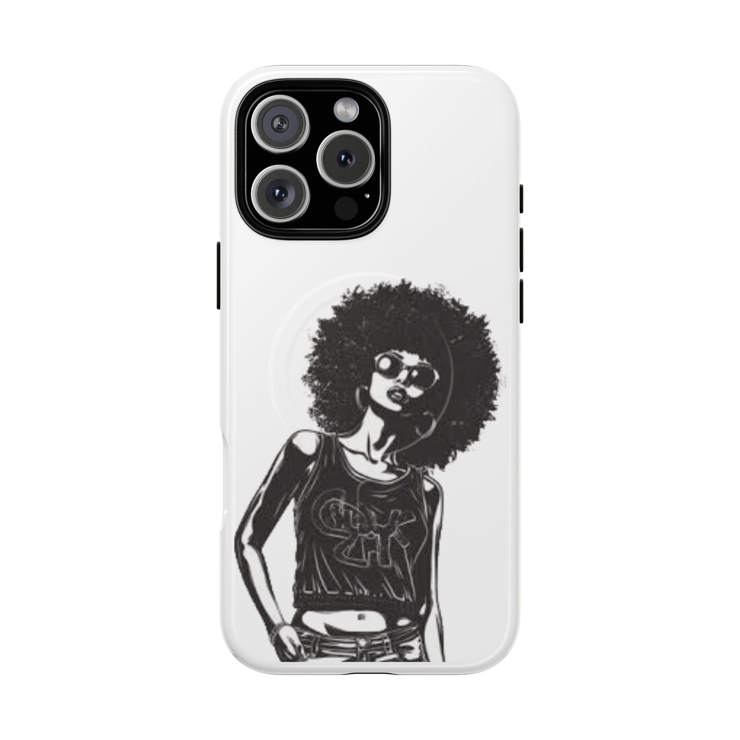 Afro Hip Hop Chic Tough Magnetic Cases