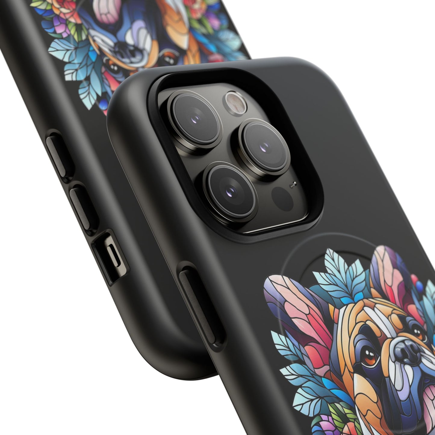 French Bulldog Stained Glass Tough Magnetic Cases