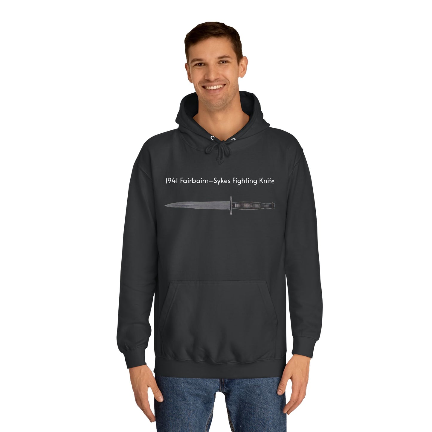 1941 Fairbairn Sykes fighting knife Unisex Hoodie