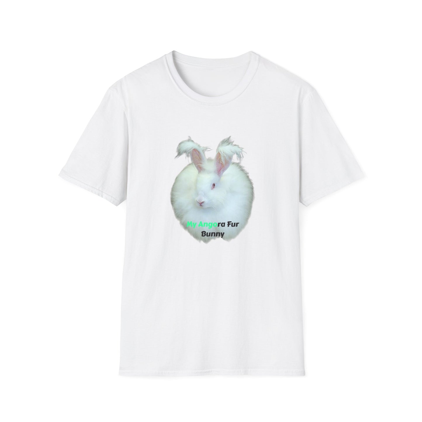 Angora Rabbit Unisex Softstyle T-Shirt