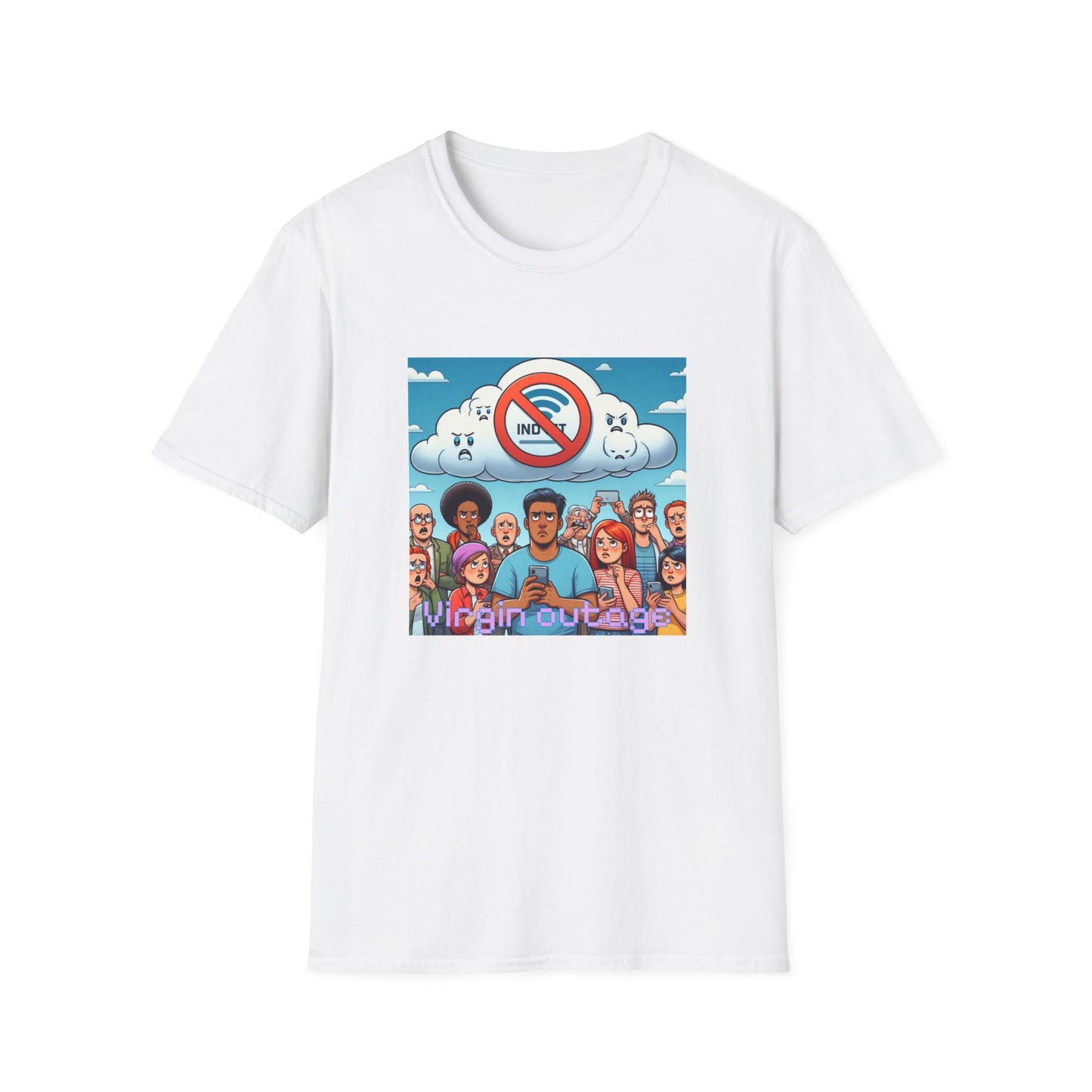 Funny Virgin Media Customers Unisex T-Shirt