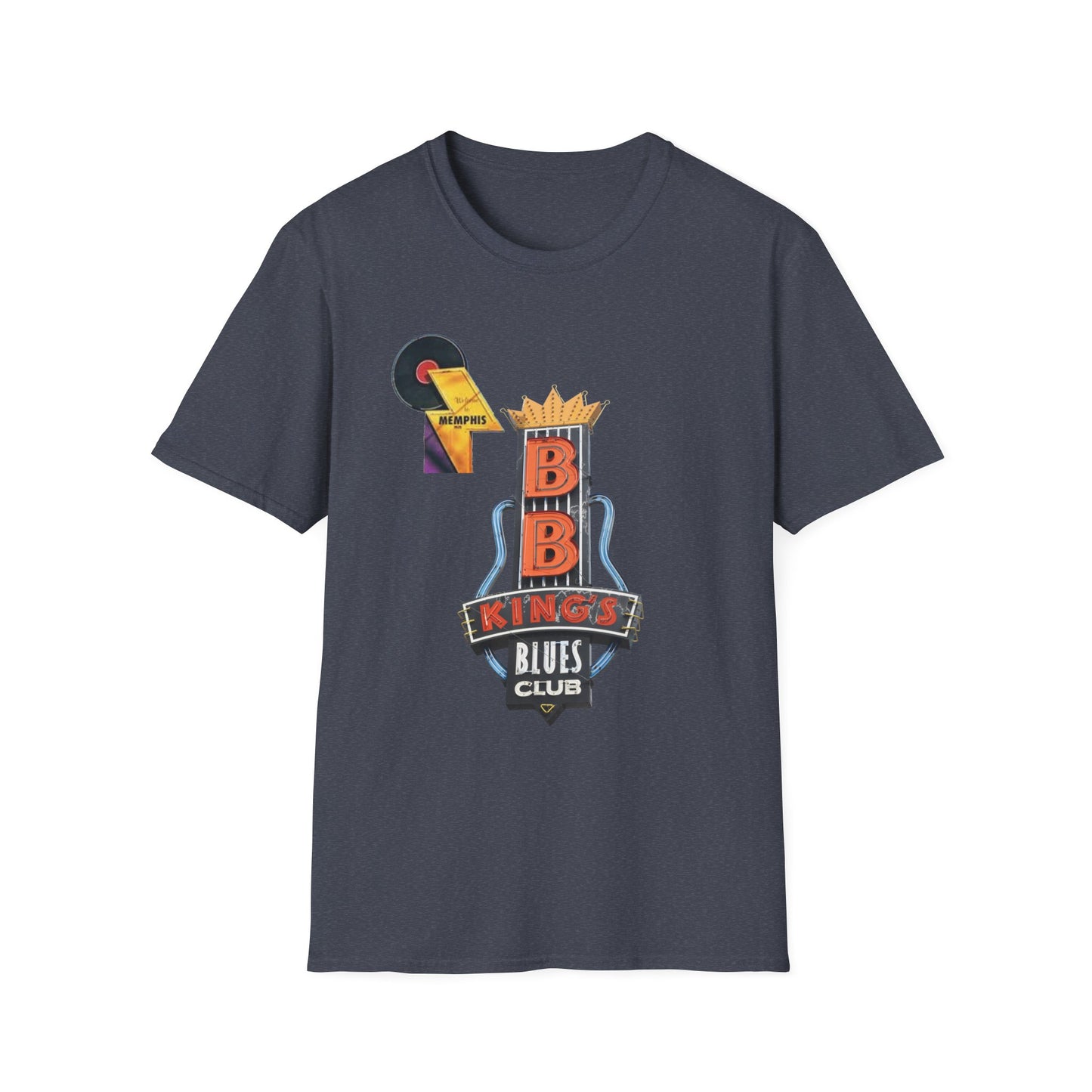 B.B. King's Blues Club Memphis TN Unisex Softstyle T-Shirt