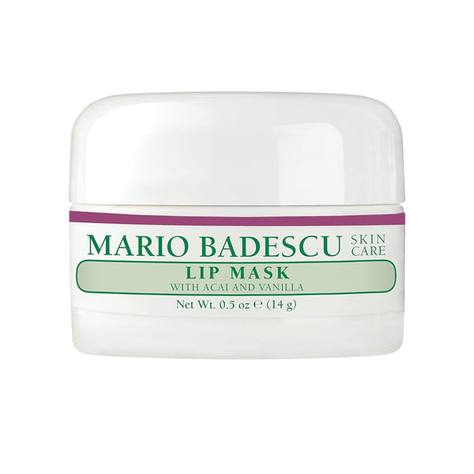 Lip Mask, Overnight Lip Treatment Enriched with Skin Softening Coconut Oil and Hydrating Shea Butter