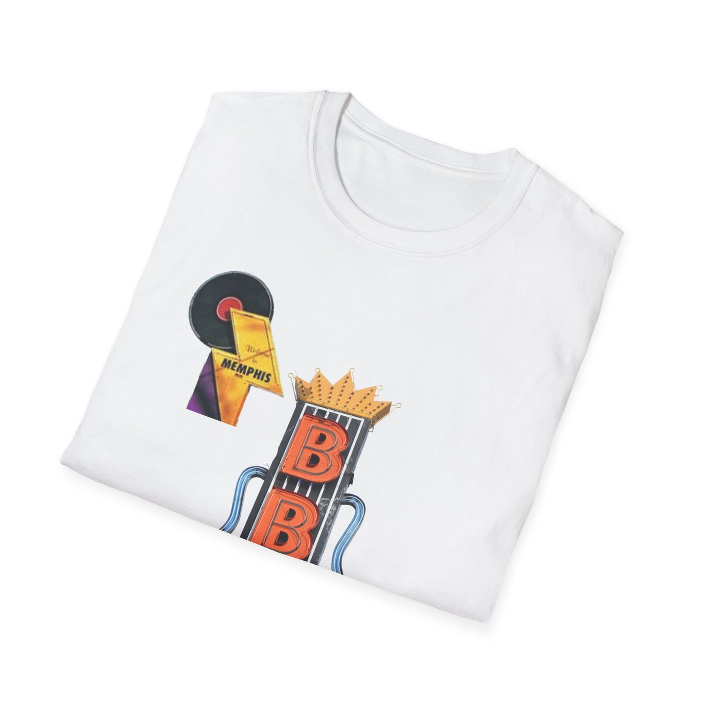 B.B. King's Blues Club Memphis TN Unisex Softstyle T-Shirt