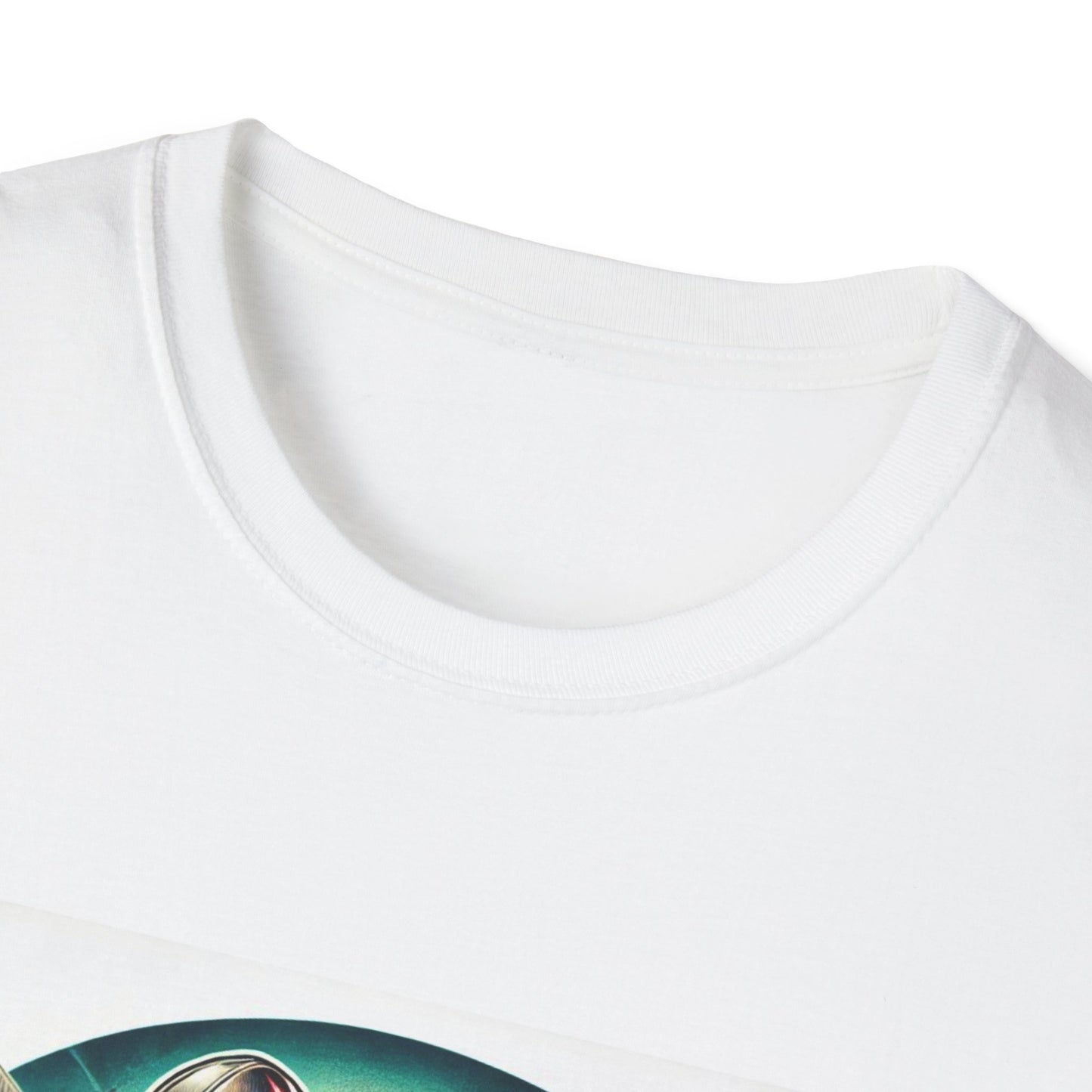 Professional Bull Riders 3D tattoo image featuring Albany City in New York State Unisex Softstyle T-Shirt