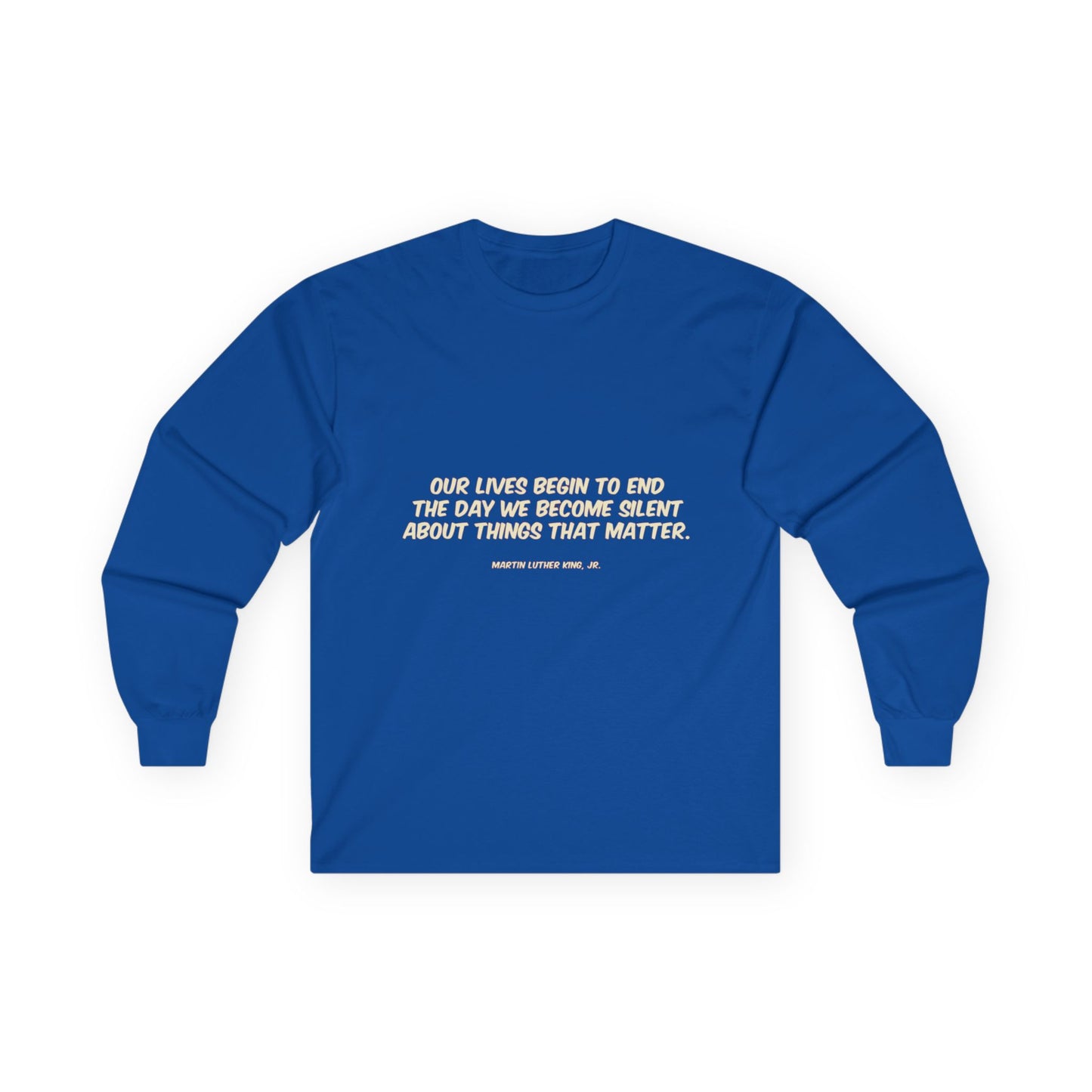 Anti-Sexual Assault Unisex Long Sleeve Tee