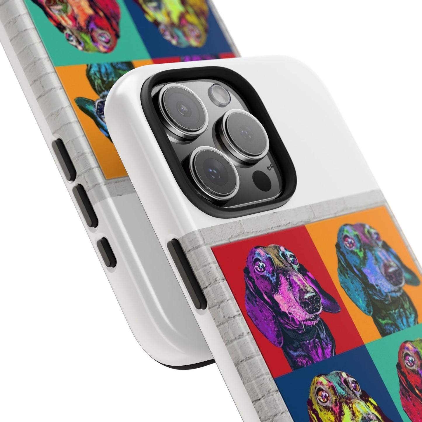 Andy Warhol Custom POP ART Pet Dog Tough Phone Cases