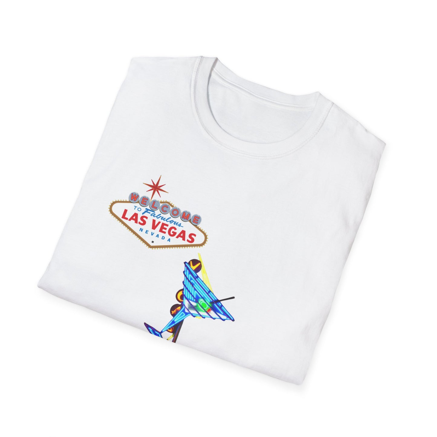 RETRO LAS VEGAS Fremont East Entertainment District Unisex Softstyle T-Shirt