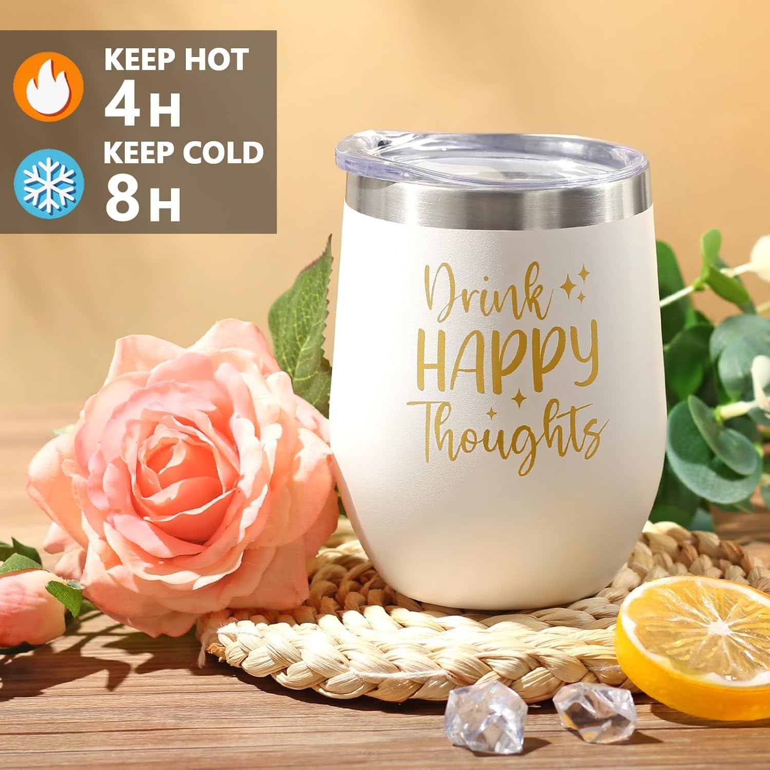 Birthday Gifts for Women Self Care Gifts Get Well Soon Gifts, Rose Relaxing Spa Gifts Basket Care Package W/ Luxury Flannel Blanket, Unique Valentines Day Gifts for Her Mom Friend Daughter Sister Wife