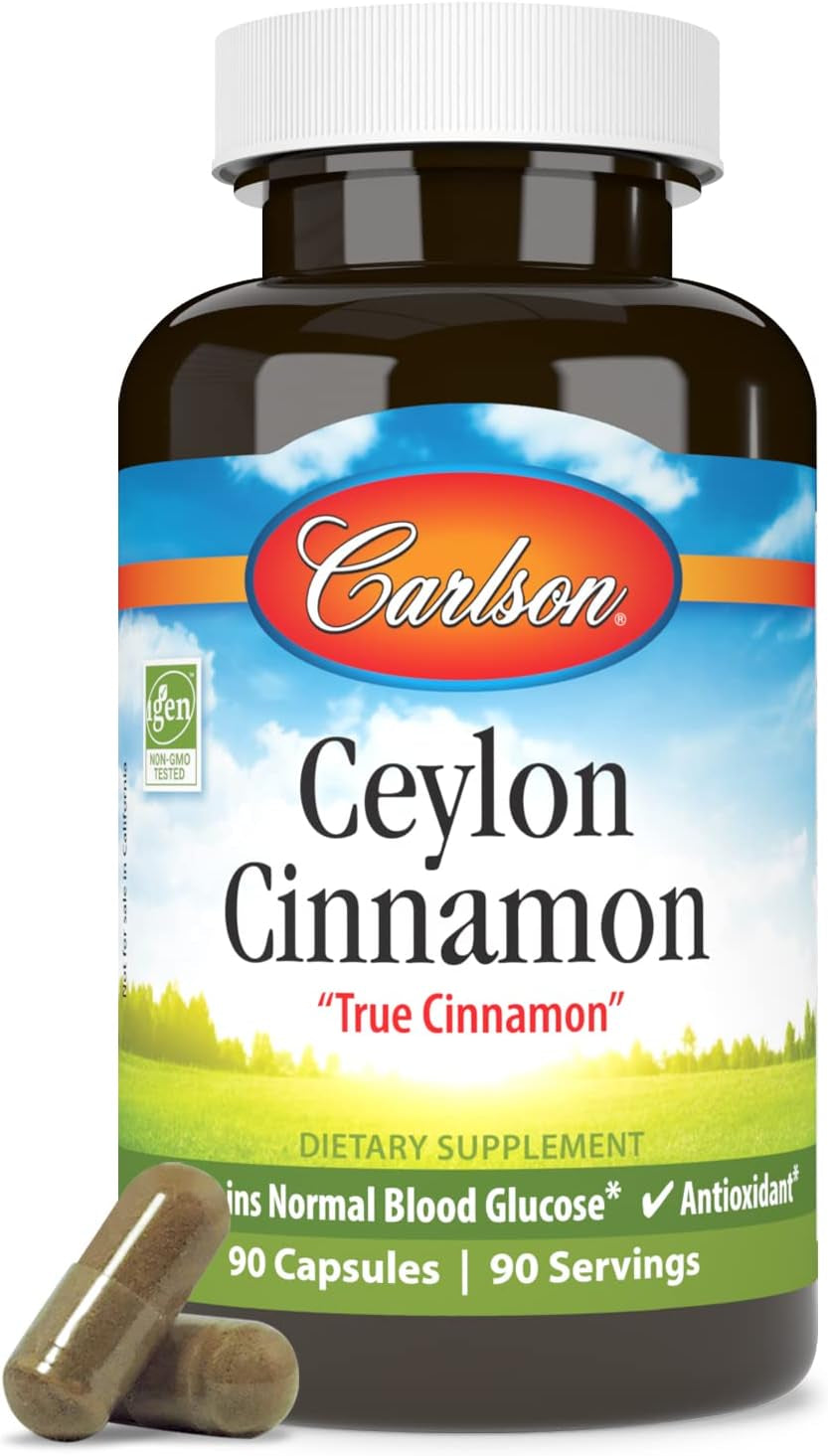 - Ceylon Cinnamon, Cinnamon Supplements, 500 Mg, Cinnamon Extract Pills, Ceylon Cinnamon Capsules, 90 Capsules. TLBH