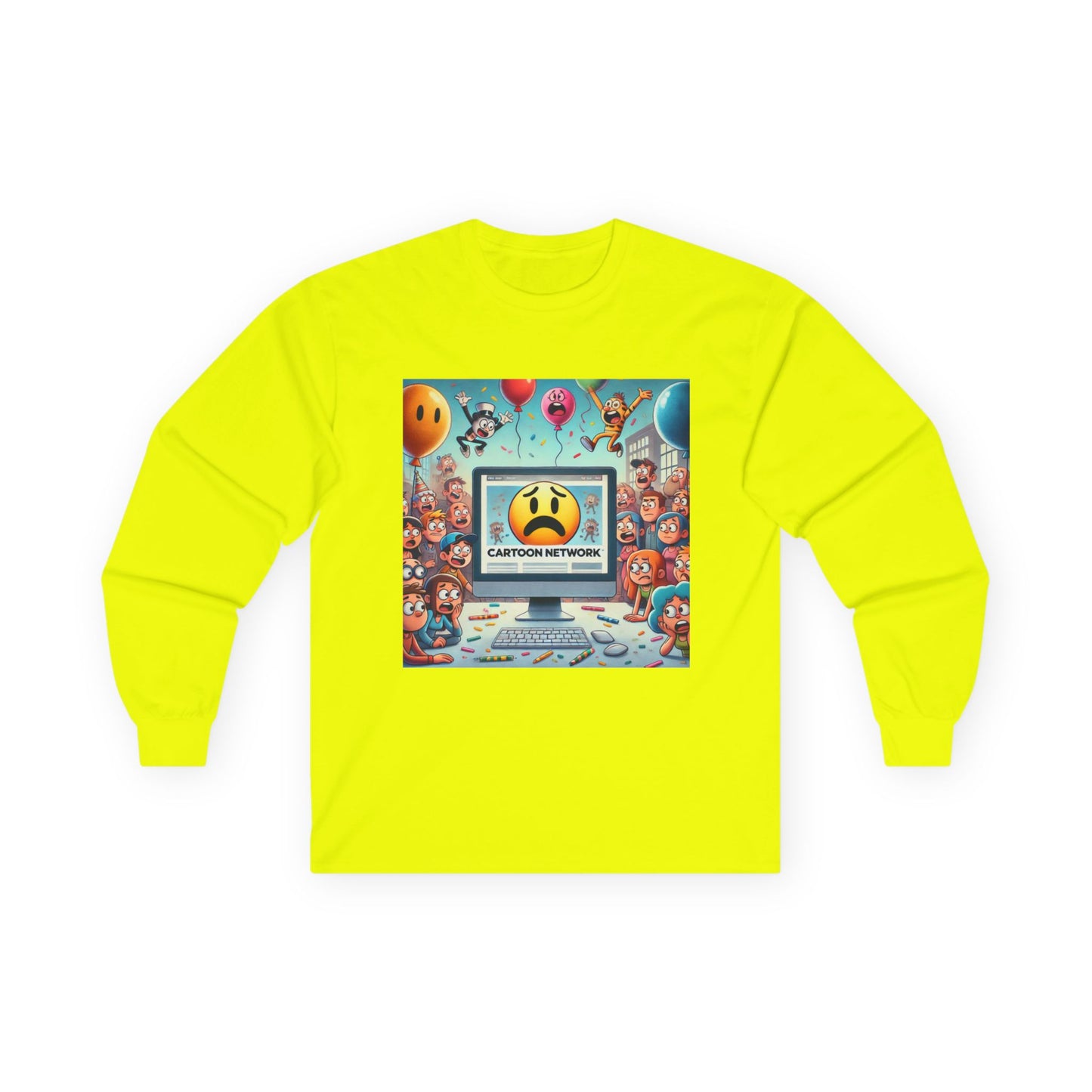 Cartoon Network Website Shuts Down Long Sleeve Tee
