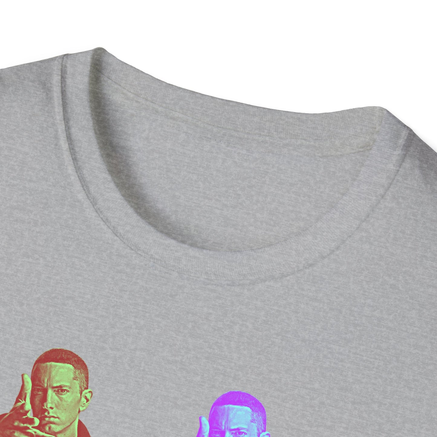 Eminem Andy Warhol Style Pop Art Unisex Softstyle T-Shirt